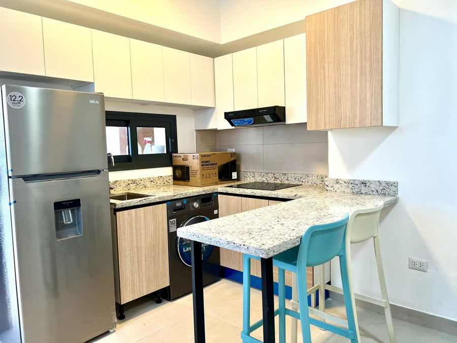 AB97, New one-bedroom apartments for rent in El Cortecito, Bavaro